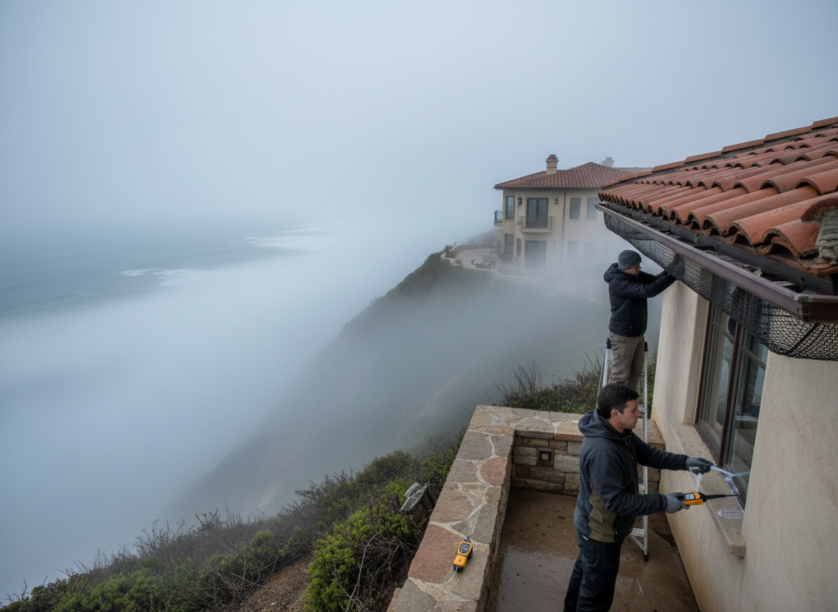 Preventing Water Damage From Ocean Fog In Palos Verdes Peninsula Homes