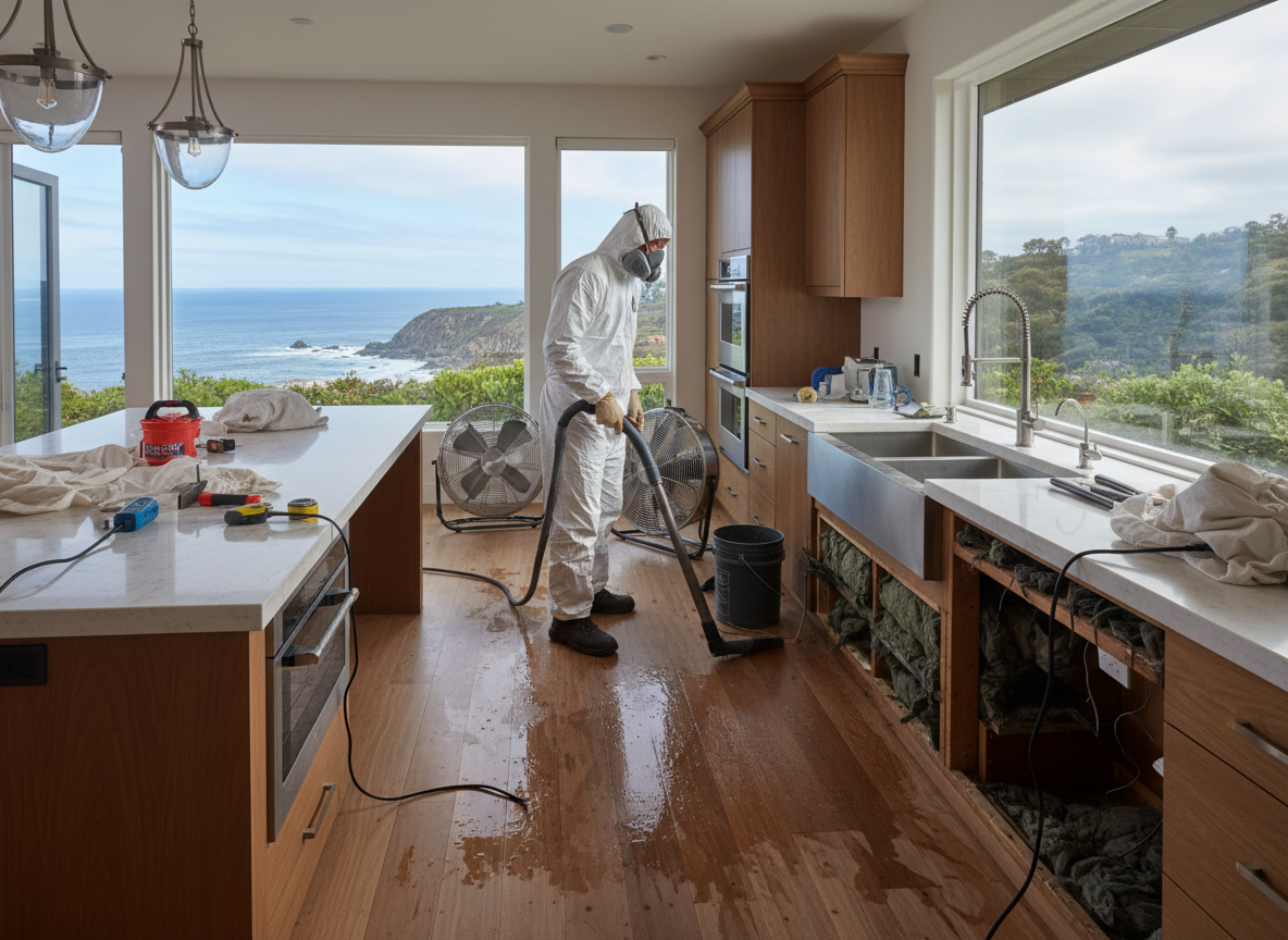 Kitchen Water Damage Repair in Palos Verdes Peninsula, CA